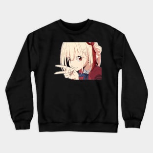 Chisato nishikigi Crewneck Sweatshirt